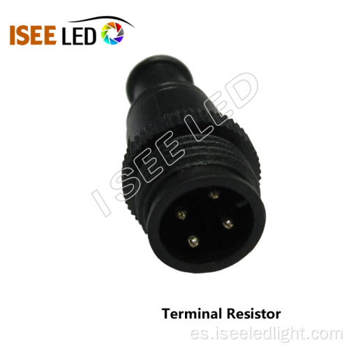 Terminal Resistor 4 Pin DMX LED Dispositivo de señal